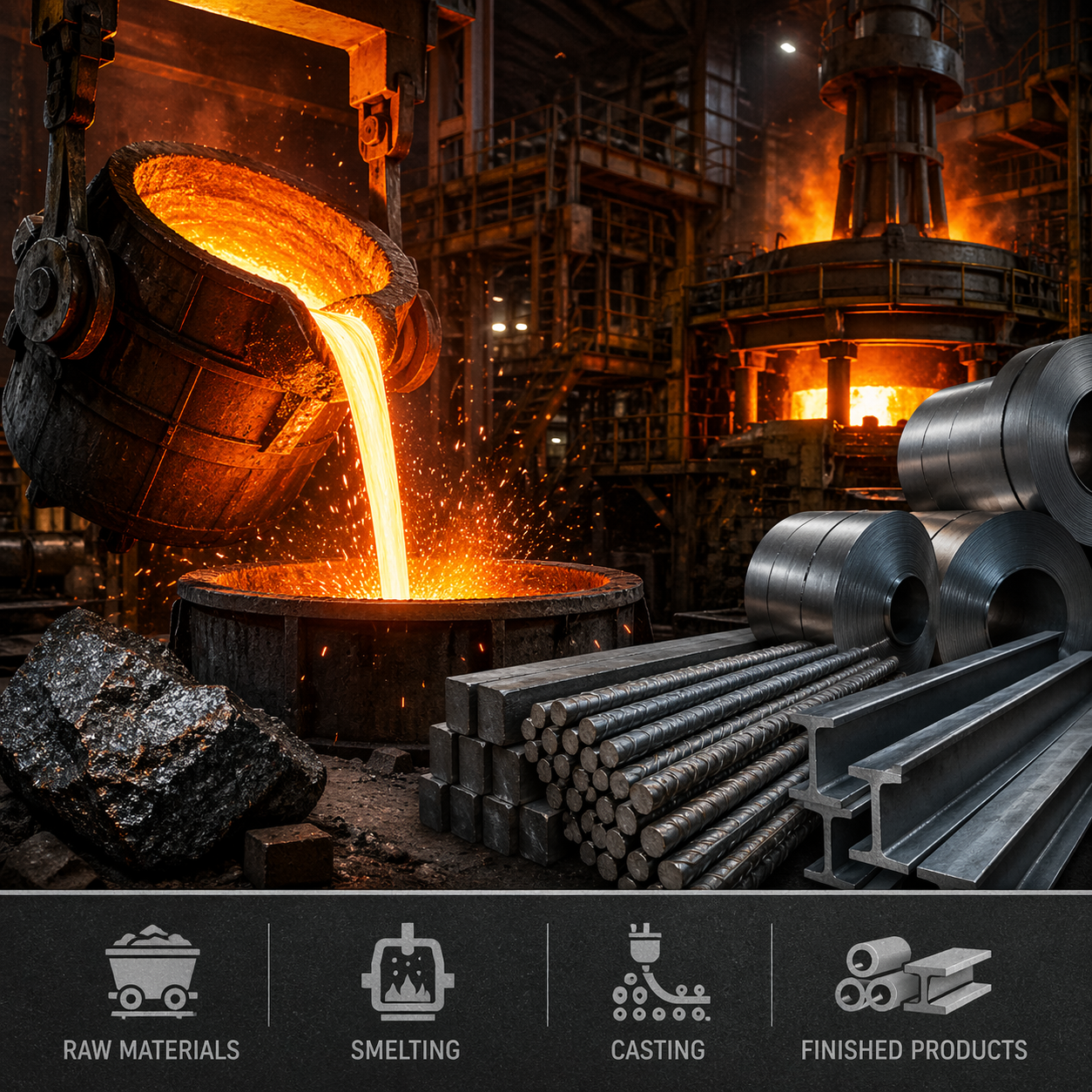 Steel & Metallurgy Supply Chain