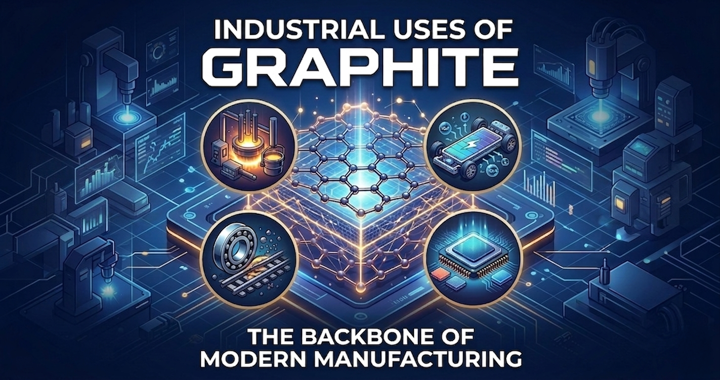 Industrial Uses of Graphite: The Backbone of Modern Manufacturing
