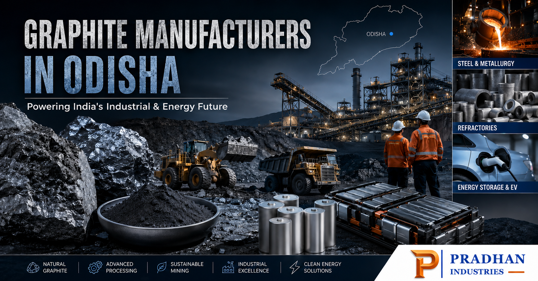 Graphite Manufacturers in Odisha