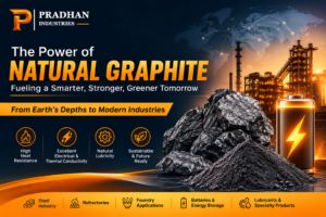 Natural graphite for modern industrial applications from mine to machine