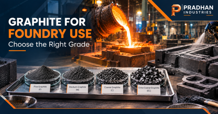 Graphite for foundry use in mould coatings and grade selection