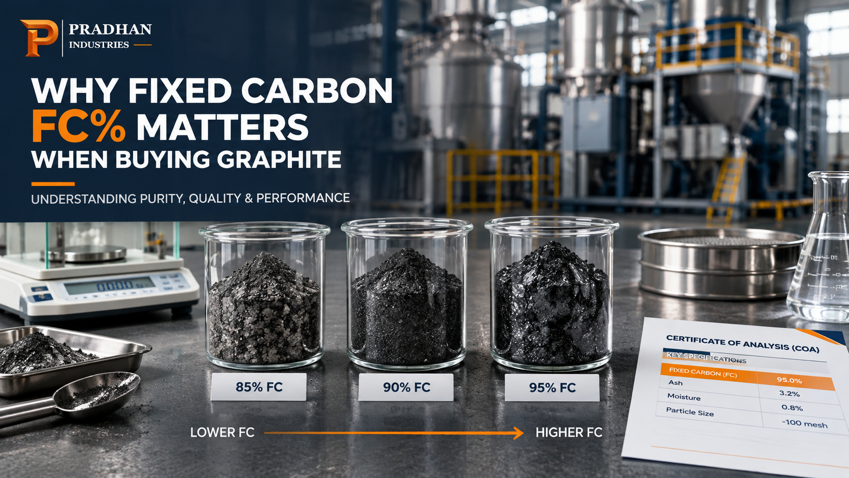 Why Fixed Carbon FC% Matters When Buying Graphite